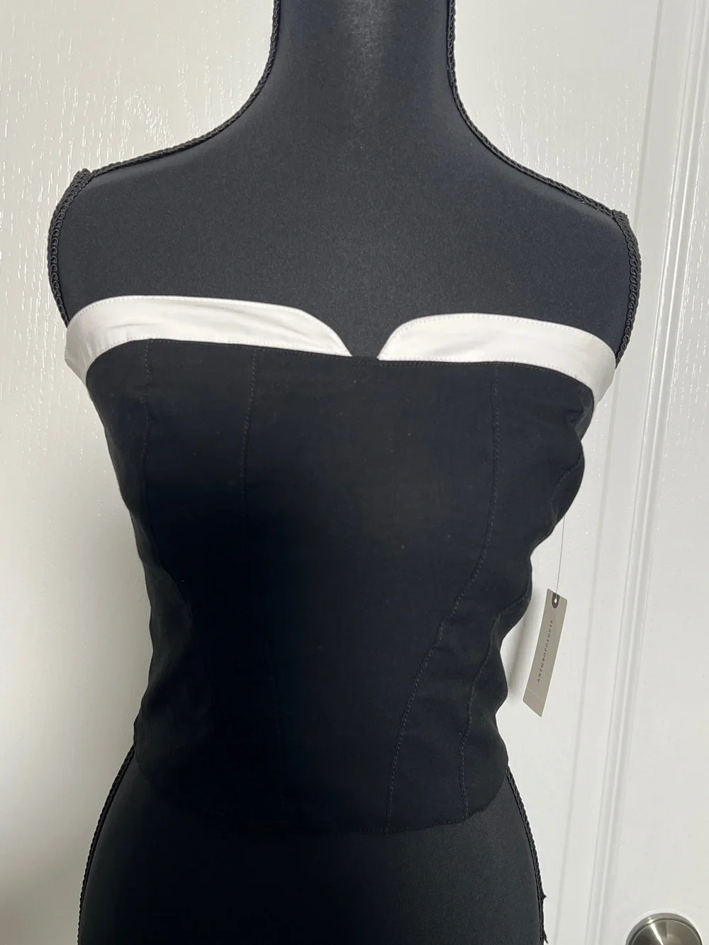 NWT Maeve by Anthropologie Strapless Peekaboo Top size S - Picture 6 of 15